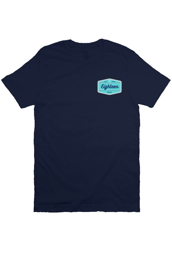 Navy Badge T Shirt