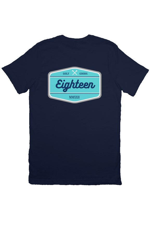 Navy Badge T Shirt